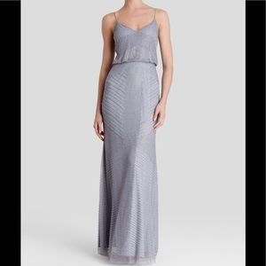 Adrianna Papell Gown-Beaded Blouson
